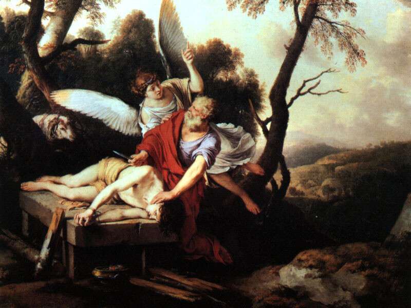 Laurent de la Hyre - Abraham Sacrificing Isaac