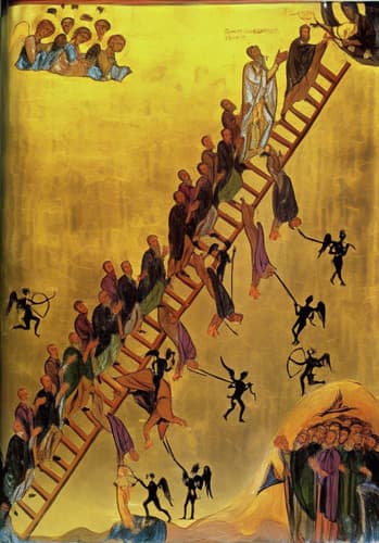 Assurance of Salvation - Ladder of Divine Ascent - St Catherine Monastery Sinai 12th century